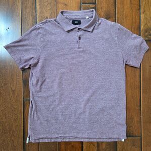 Rye 51 Small Batch Polo Shirt Men's M Medium Short Sleeve Polo Shirt Burgundy